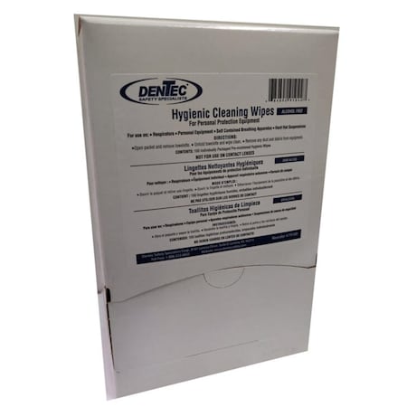 Dentec Alcohol Free Respirator Wipes, 1000PK DNT-79100